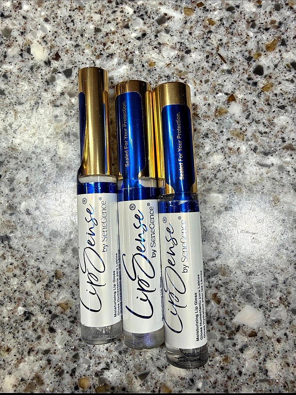New bundle LipSense by SeneGence LipSense Gloss Trio Pearl Opal Glossy NWT